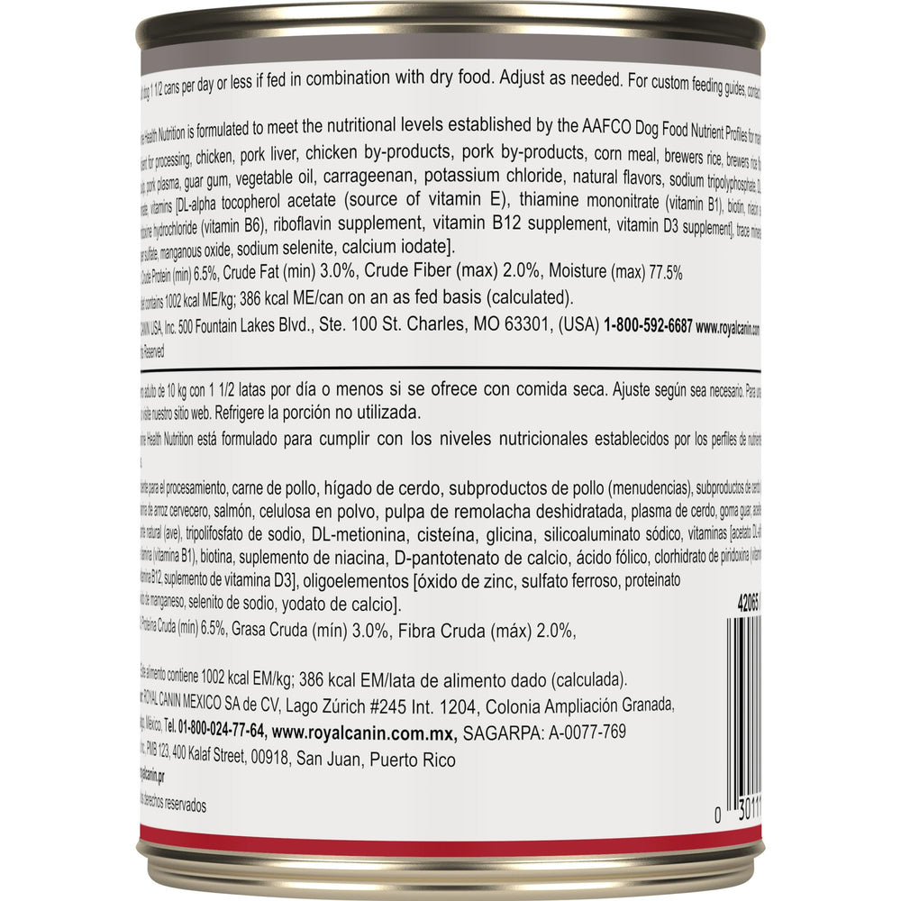 ROYAL CANIN perro comiendo el alimento mostrando aceptación y gusto