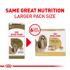 Royal Canin textura paté en salsa, fácil de comer para Shih Tzu