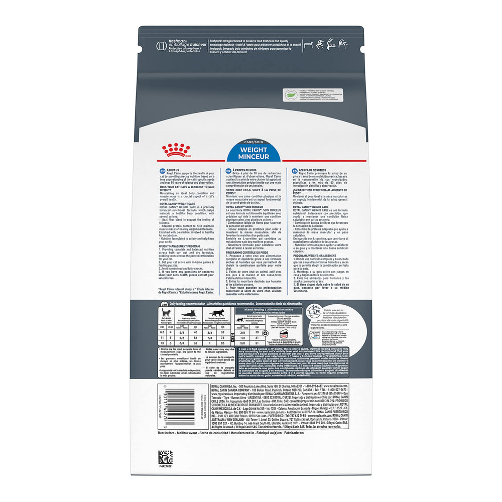 Royal Canin primer plano de croquetas para apreciar textura y promover saciedad