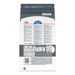 Royal Canin primer plano de croquetas para apreciar textura y promover saciedad