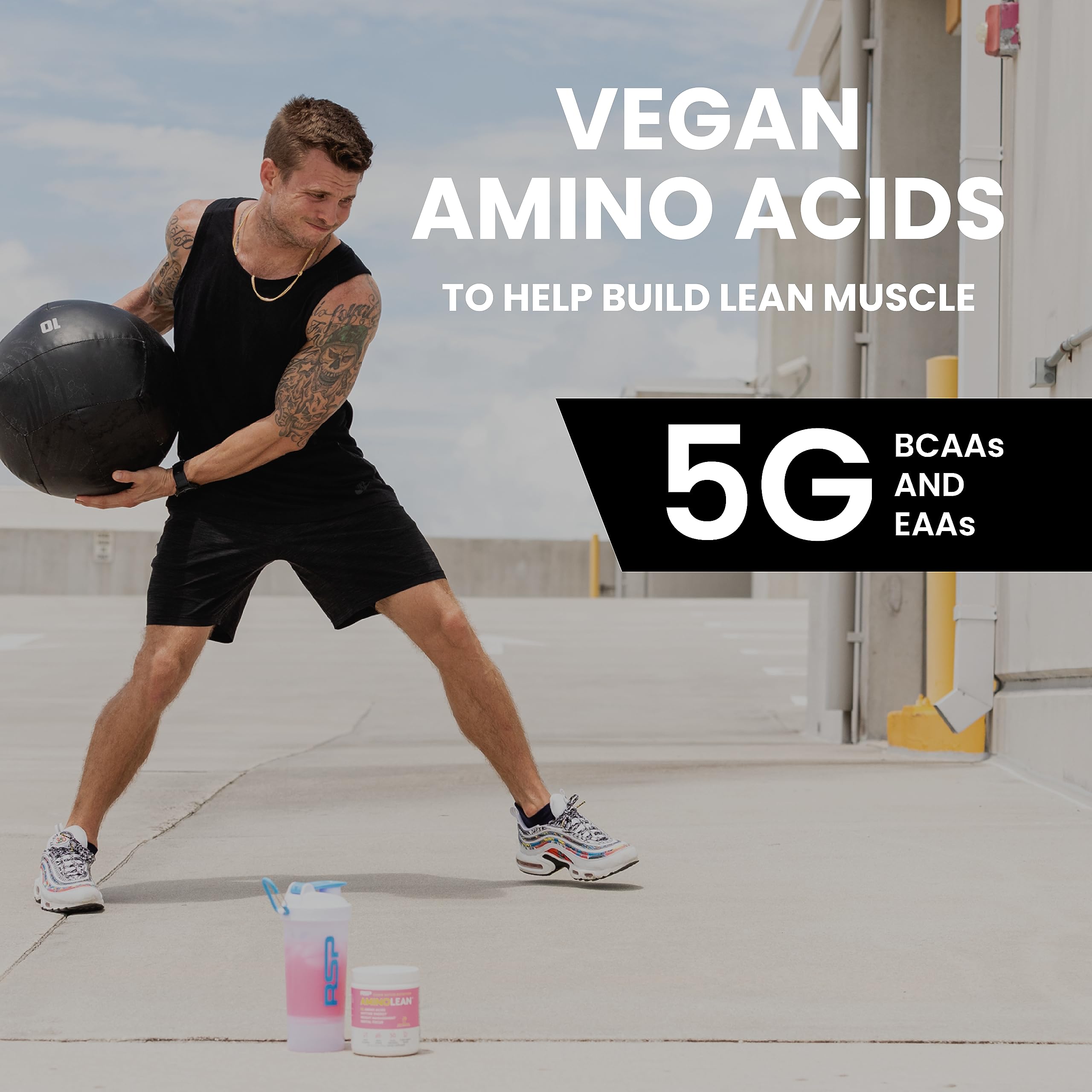 RSP NUTRITION vaso mezclado listo para beber, beneficio de energía sostenida y enfoque