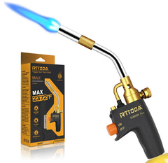 RTTOOA antorcha frontal mostrando diseño robusto y encendido por gatillo
