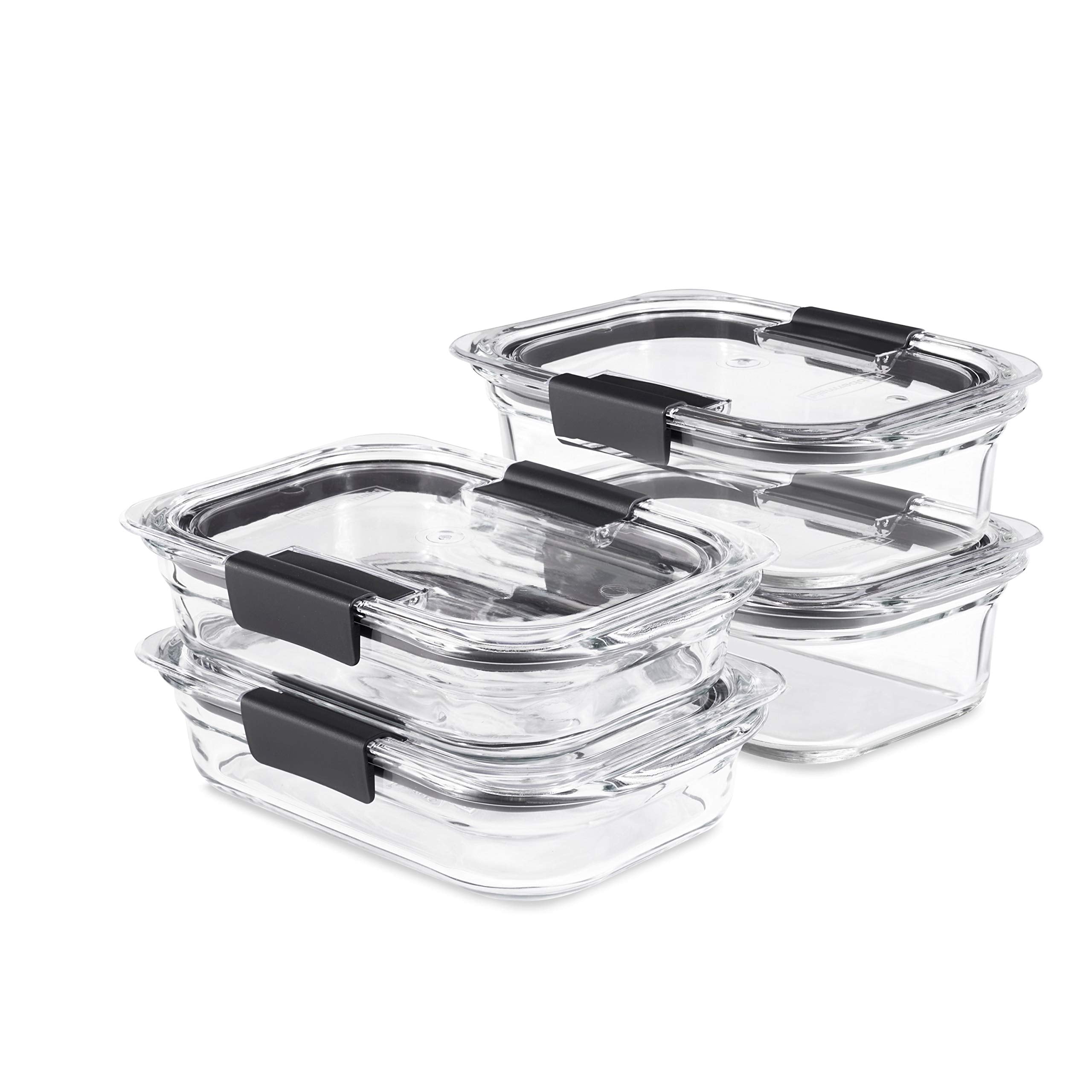 Rubbermaid Brilliance frente empaquetado mostrando conjunto completo y organización