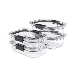 Rubbermaid Brilliance frente empaquetado mostrando conjunto completo y organización