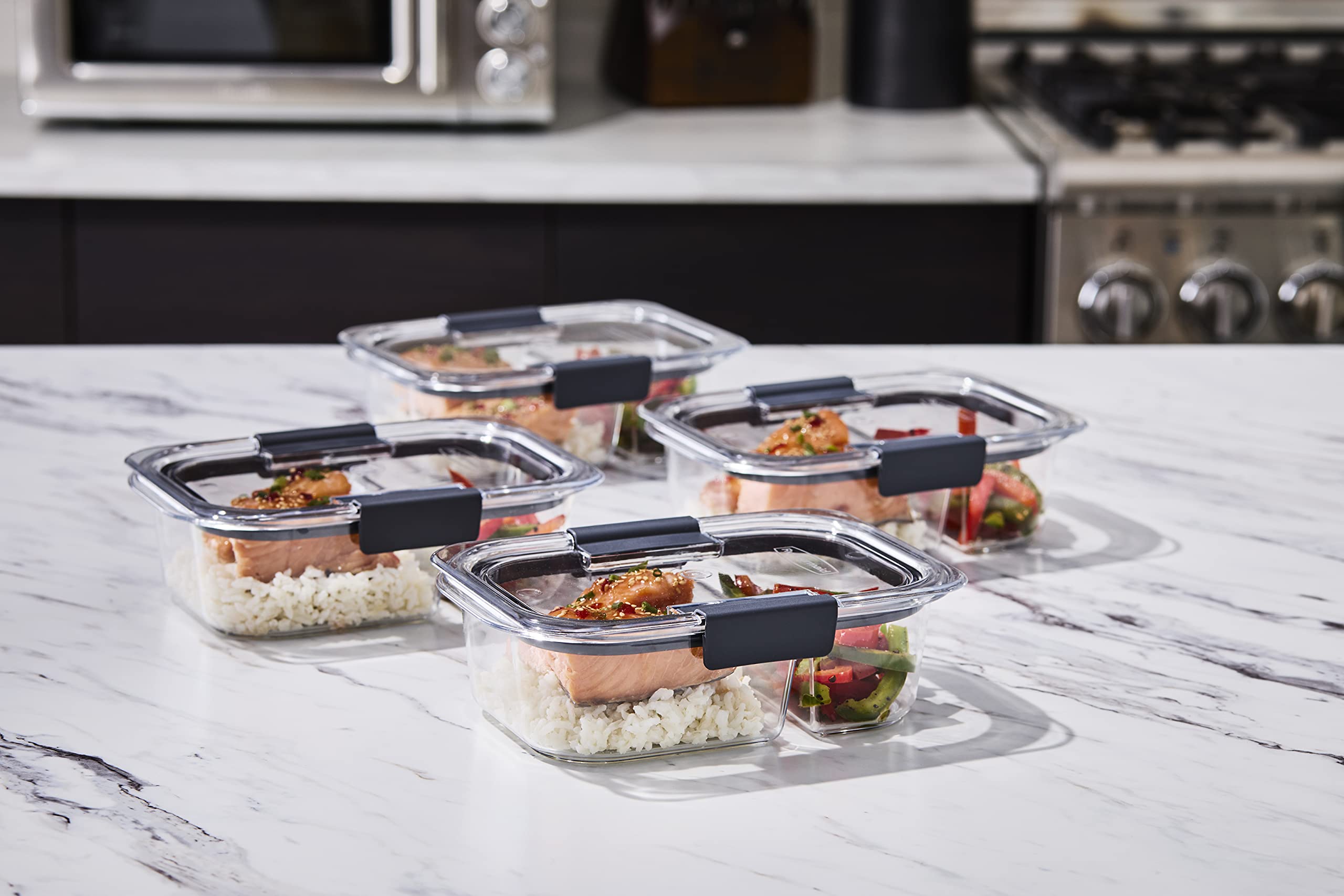 Rubbermaid Brilliance packed inside lunchbag showing convenient transport benefit