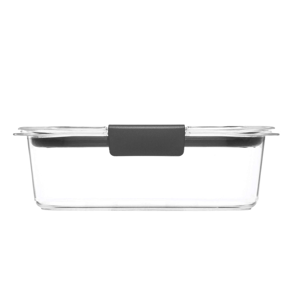 Rubbermaid size comparison of three containers showing portion versatility benefit