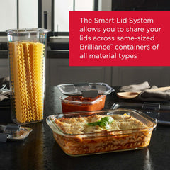 Rubbermaid Brilliance tapa con ventilación para microondas sin salpicaduras