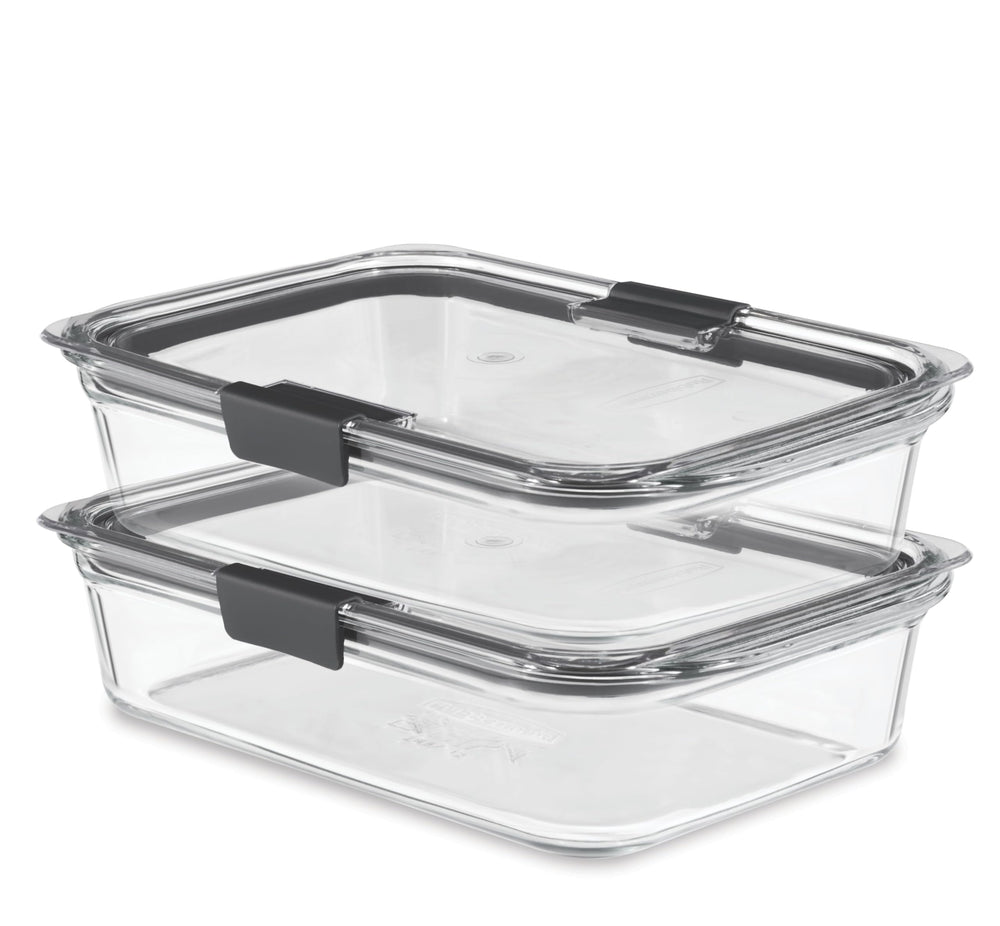 Rubbermaid Brilliance base de vidrio en horno y presentación en mesa