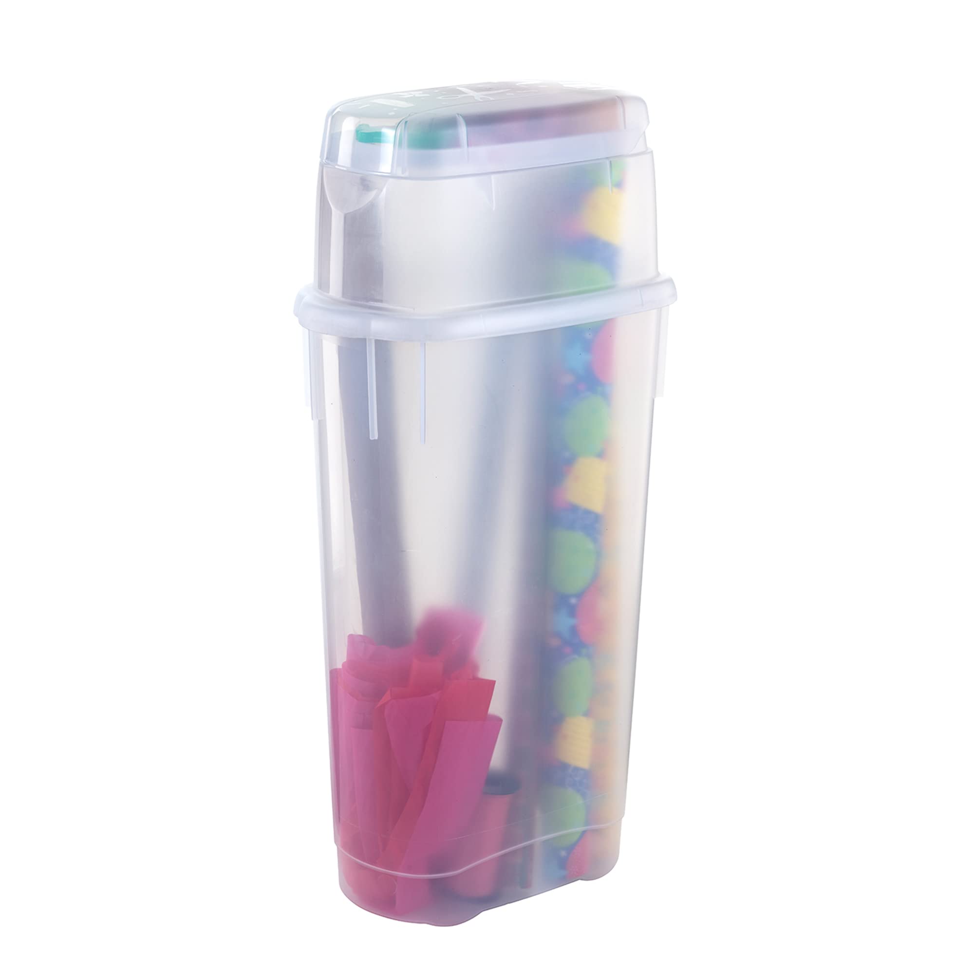 Rubbermaid comparación de tamaño con regla para referencia visual