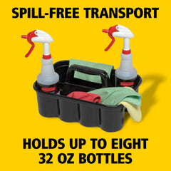 Rubbermaid sosteniendo tazas de café y botellas, ideal para repartos