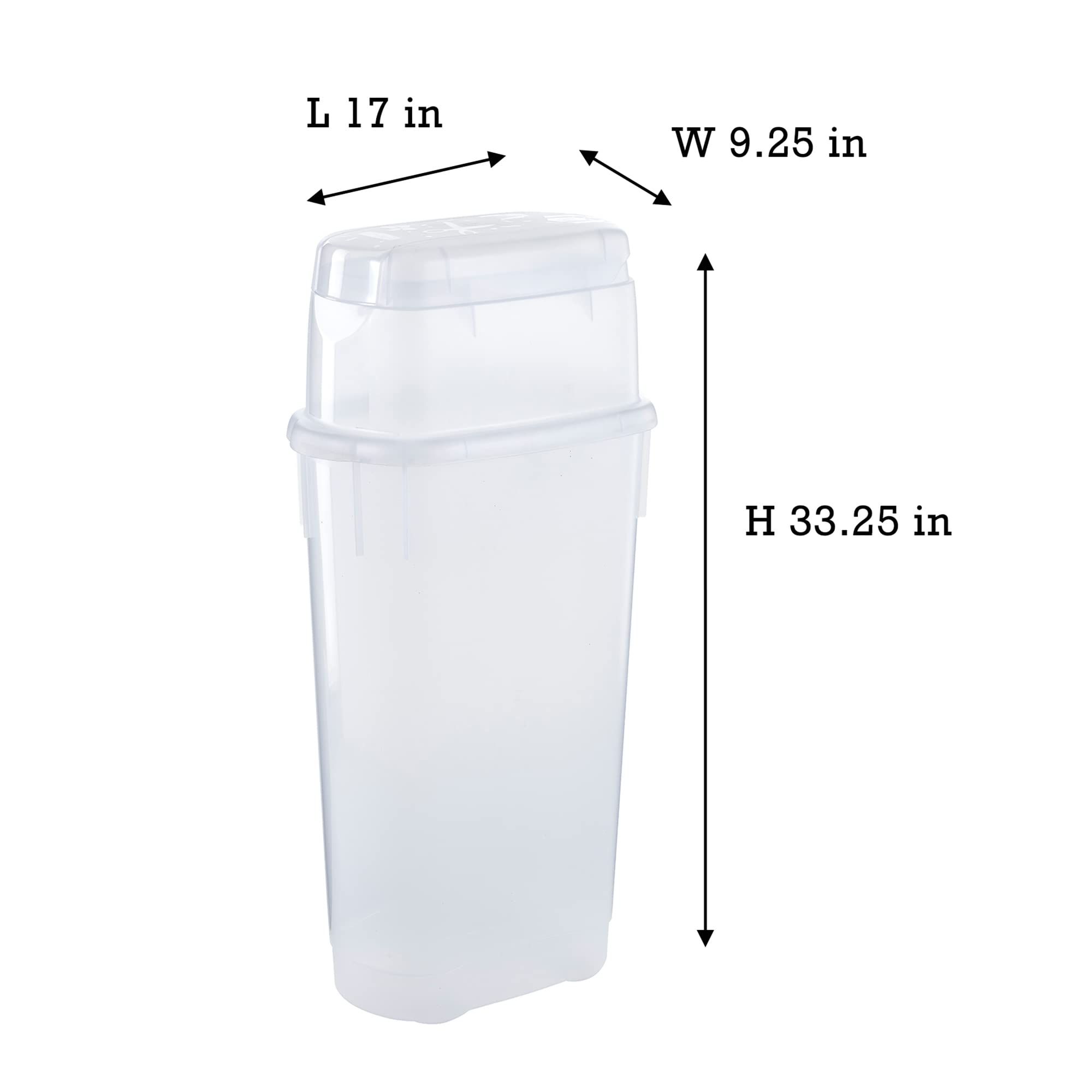 Rubbermaid detalle del compartimento superior con accesorios organizados