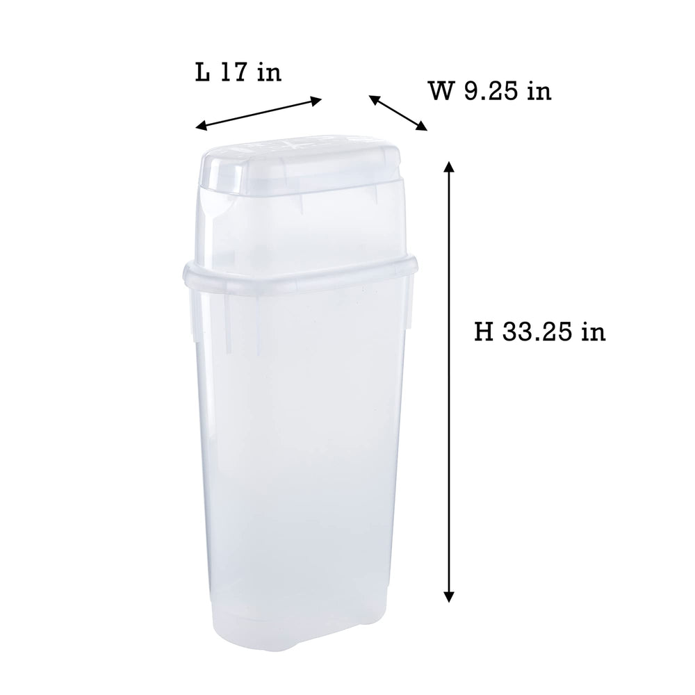 Rubbermaid detalle del compartimento superior con accesorios organizados