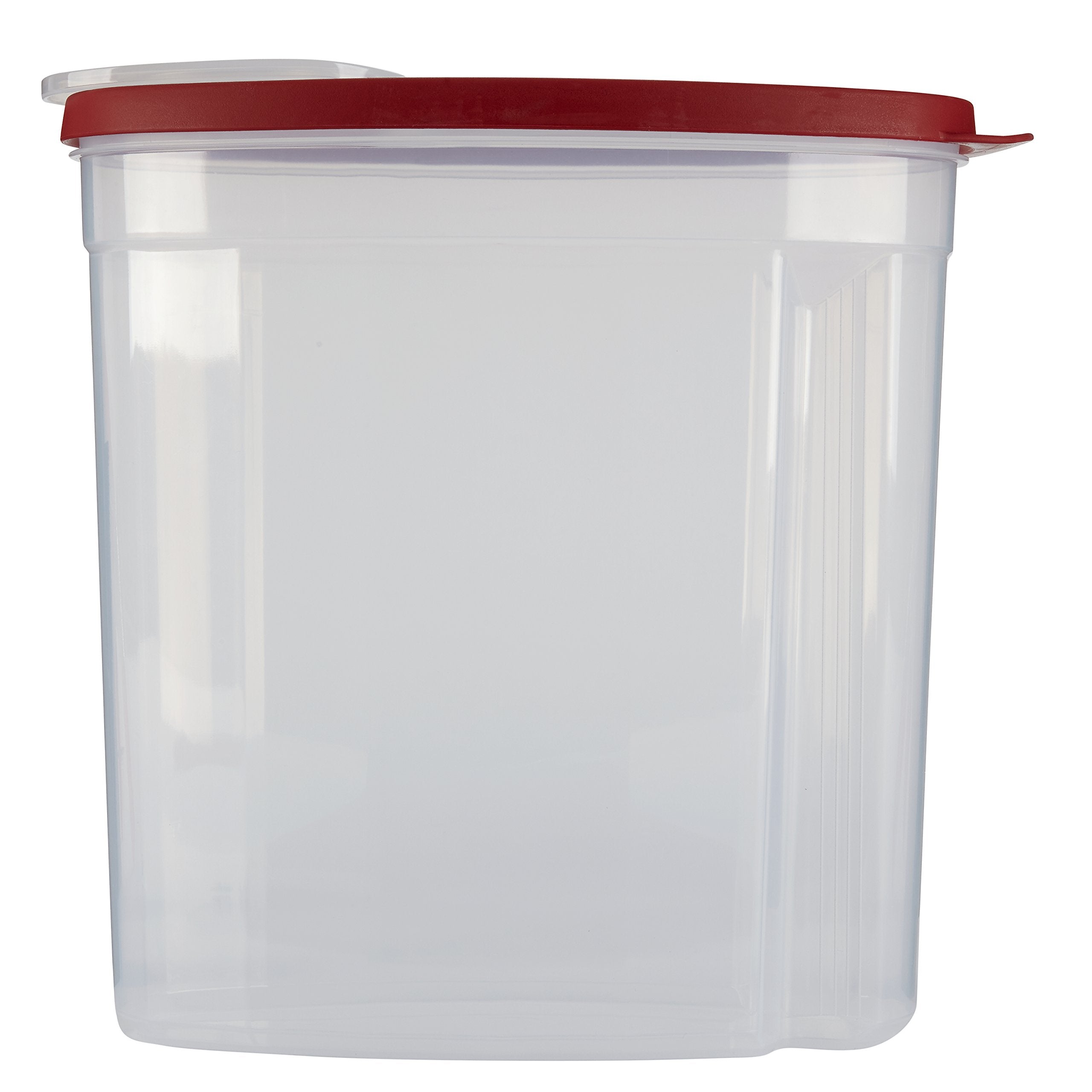 Rubbermaid detalle de tapa dual que facilita quitar y sellar con seguridad