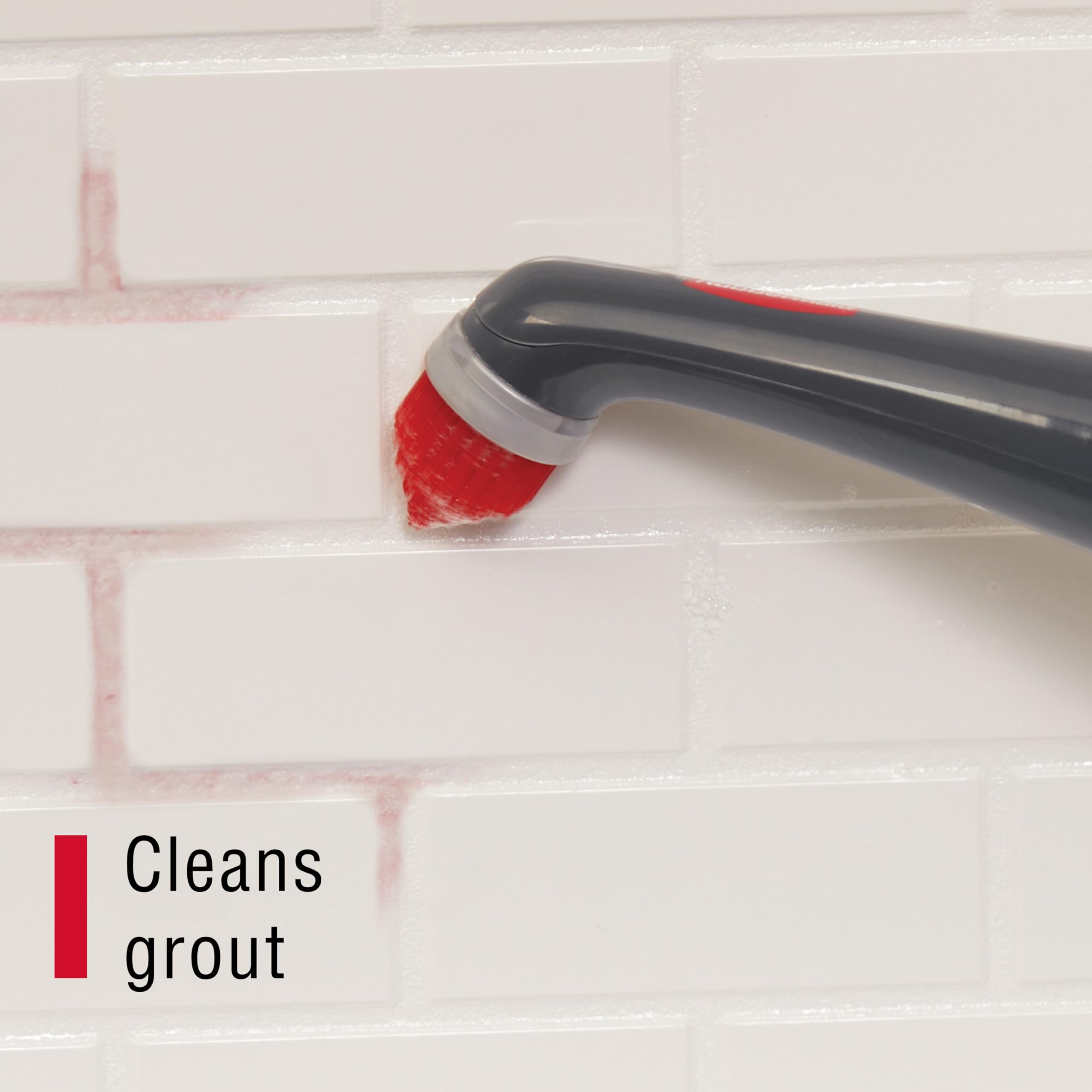 Rubbermaid comparación de tamaño en mano que facilita el uso