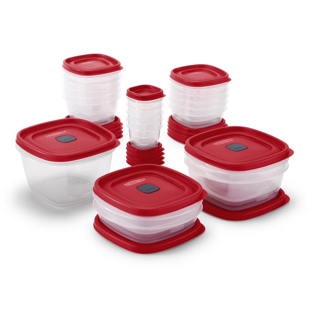 Rubbermaid recipiente en microondas demostrando recalentado seguro y práctico