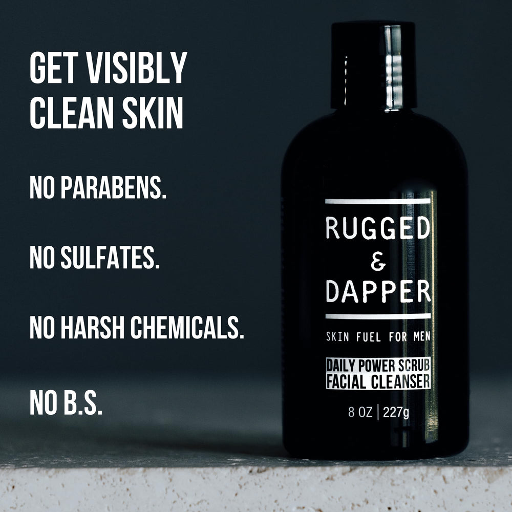RUGGED & DAPPER cierre del dispensador que facilita el uso diario