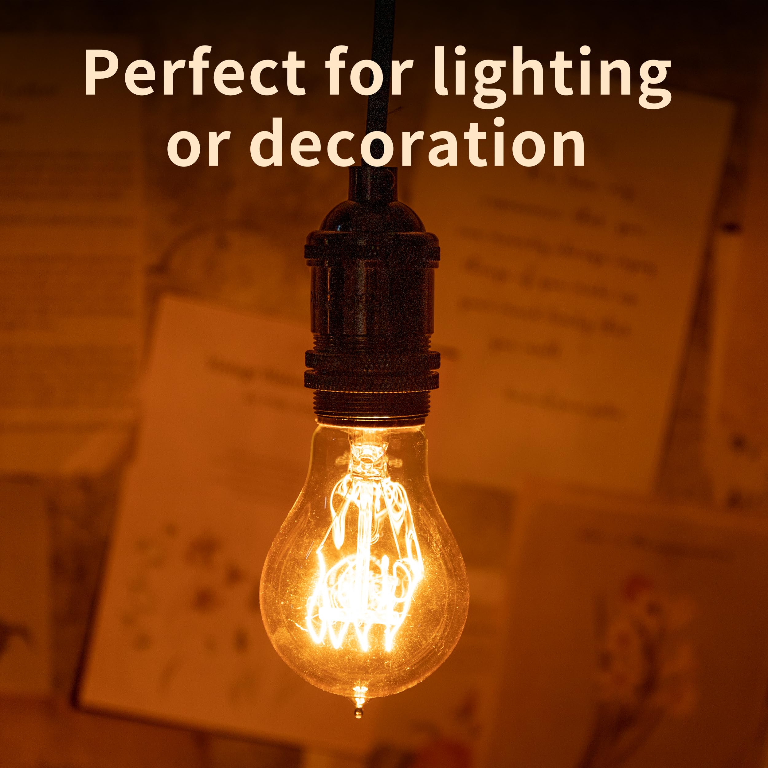 runquiz bulbs installed over dining table adding inviting mood