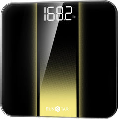 runstar báscula frontal mostrando pantalla LED grande y clara para lecturas rápidas