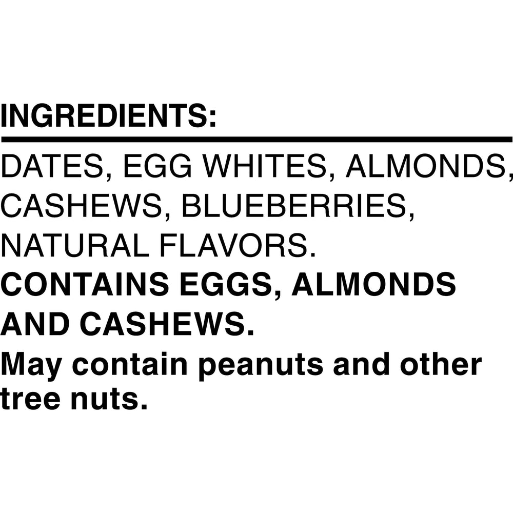 RXBAR etiqueta nutricional enfocada en 12g de proteína por barrita