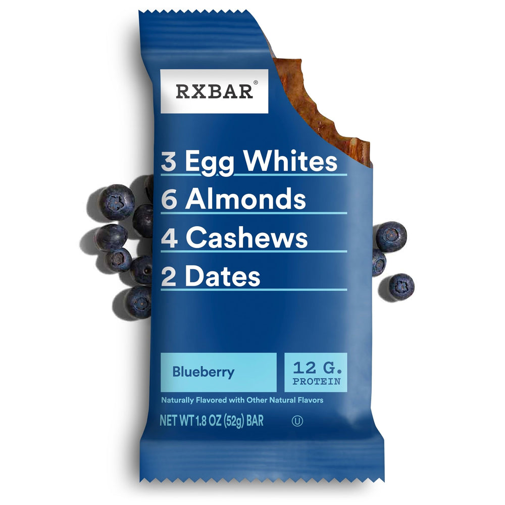 RXBAR textura masticable y trozos de frutos secos que aportan contraste