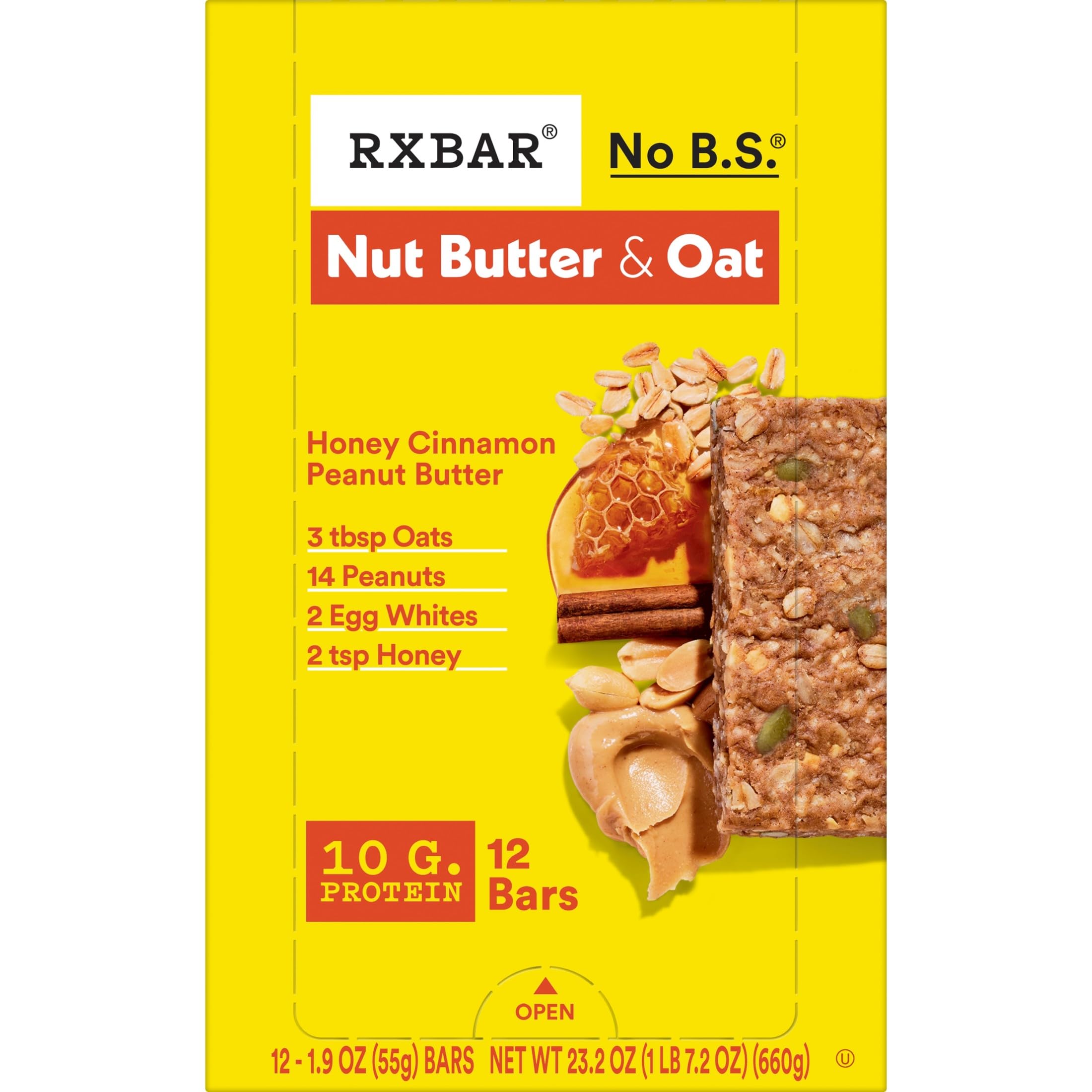 RXBAR caja completa 12 barras lista para almacenar o regalar