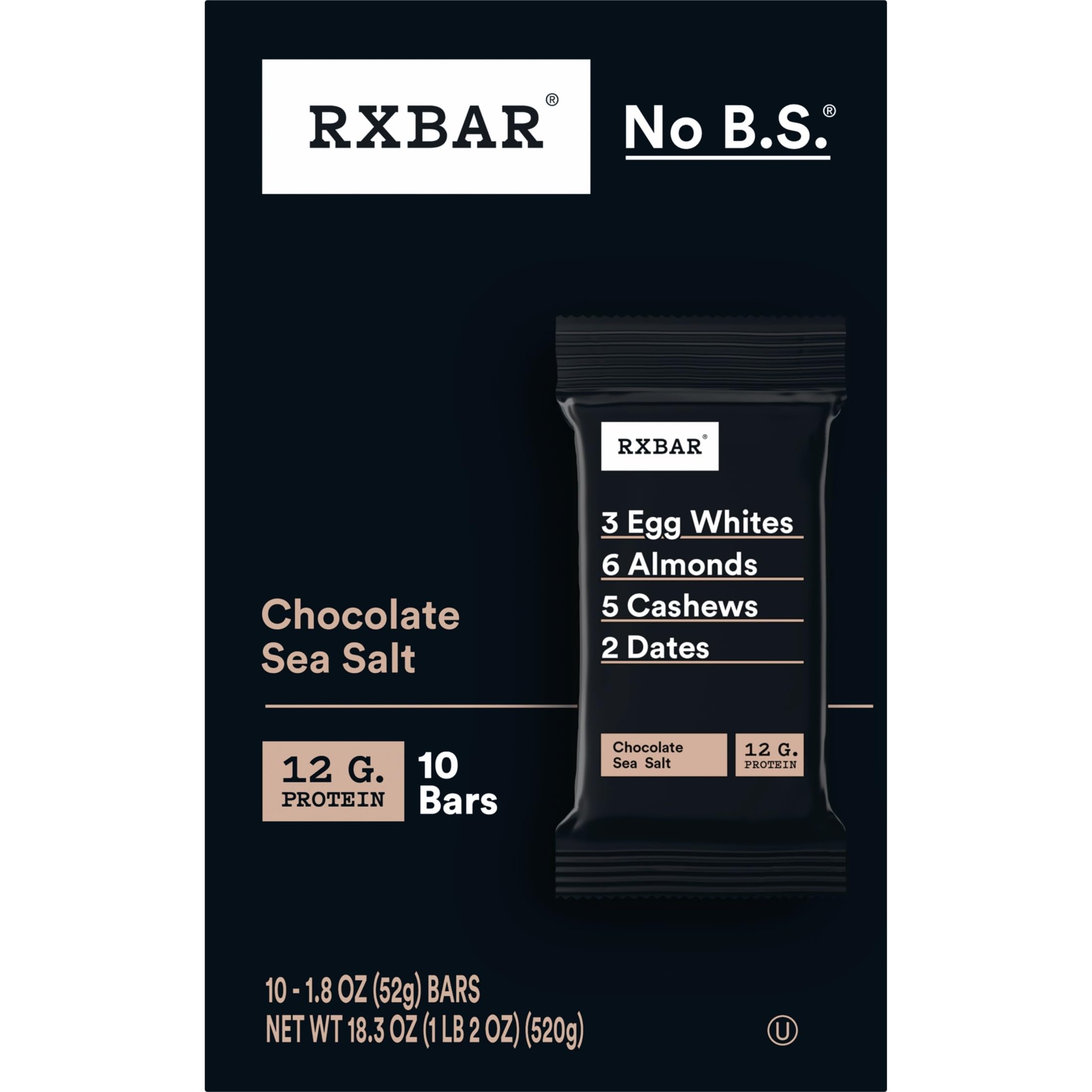 RXBAR barra junto a café en mesa, alternativa para desayuno rápido