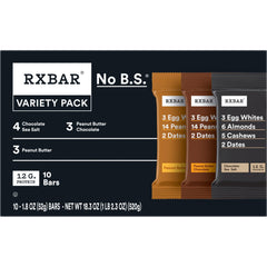 RXBAR barras dentro de una mochila, perfecto snack portátil