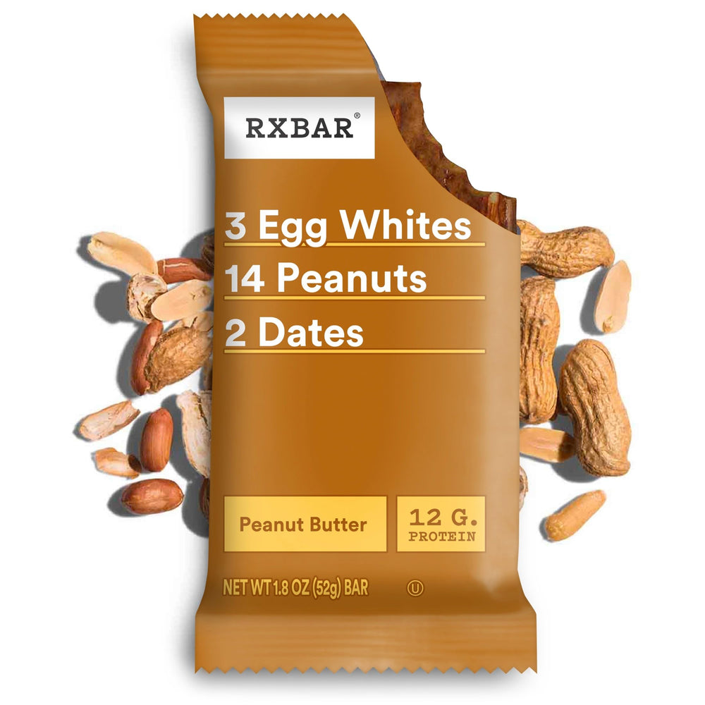RXBAR empaques individuales abiertos listos para consumo inmediato