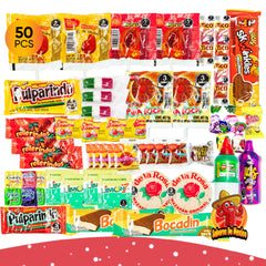 Sabores De Mexico frontal del paquete mostrando variedad y cantidad