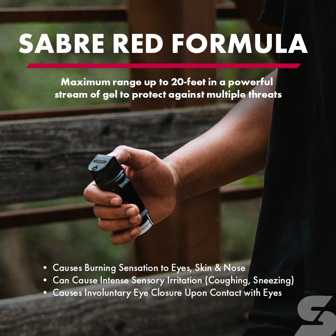 SABRE Crossfire tinte UV visible para identificación después del uso