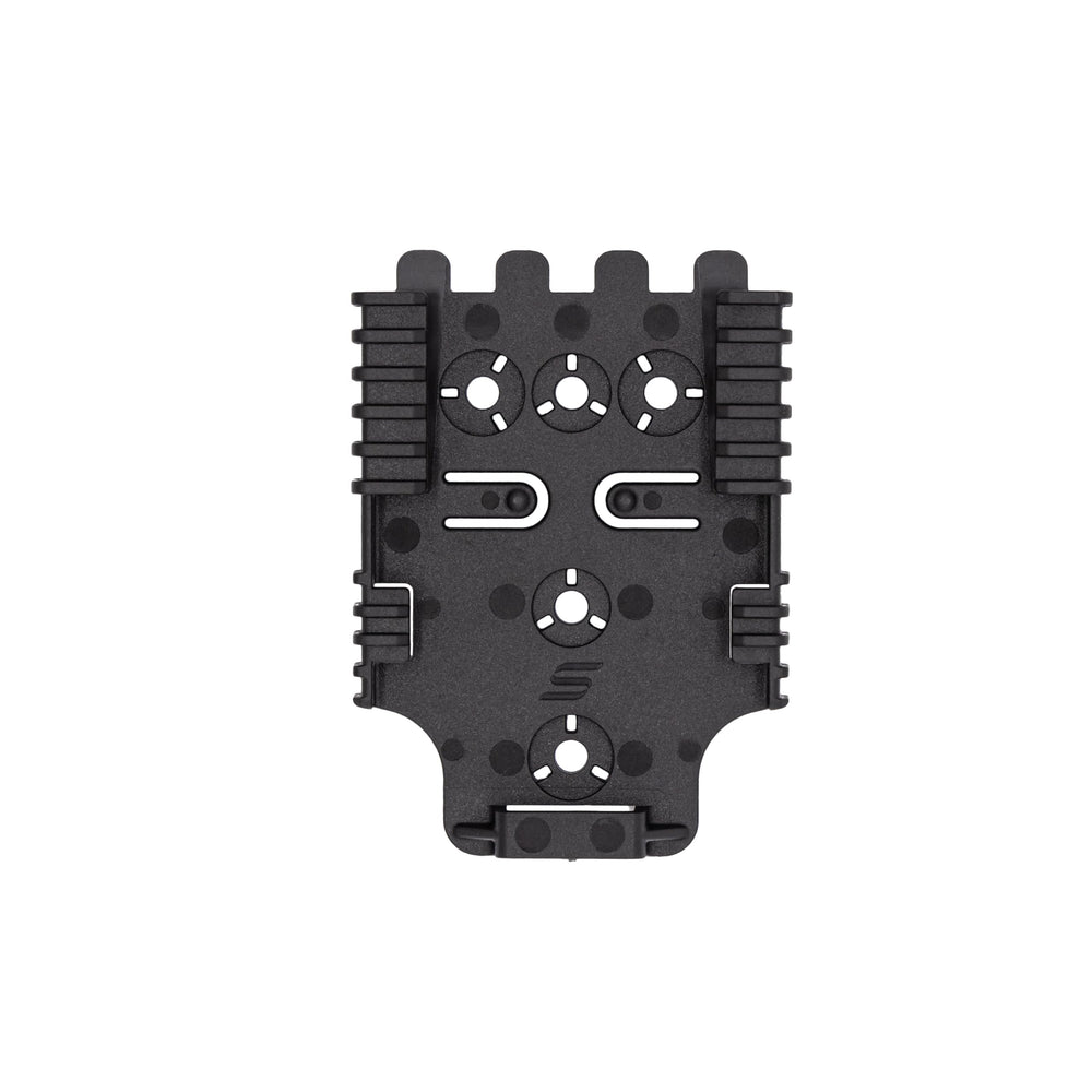 Safariland QLS detalle del tenedor de nylon, resistencia y durabilidad