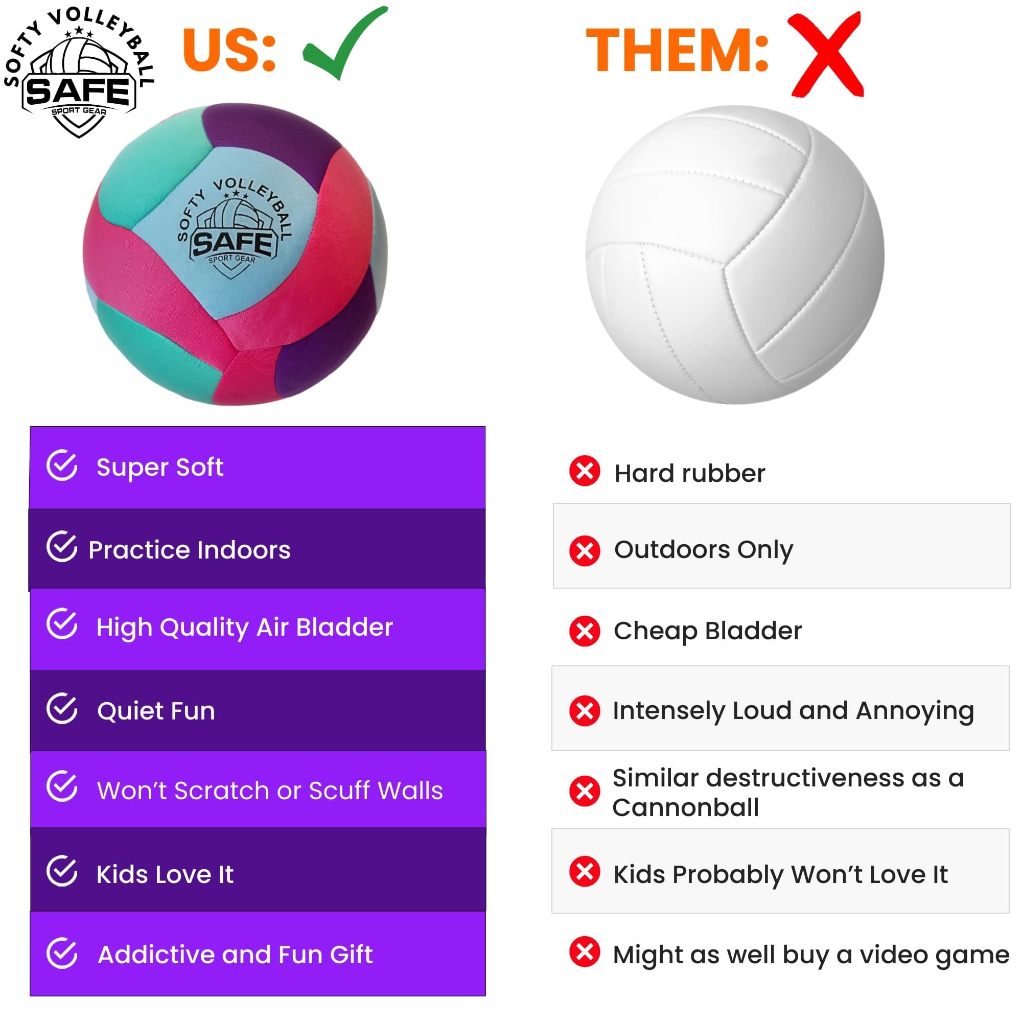 Safe Sport Gear empaque y etiqueta con instrucciones y beneficios