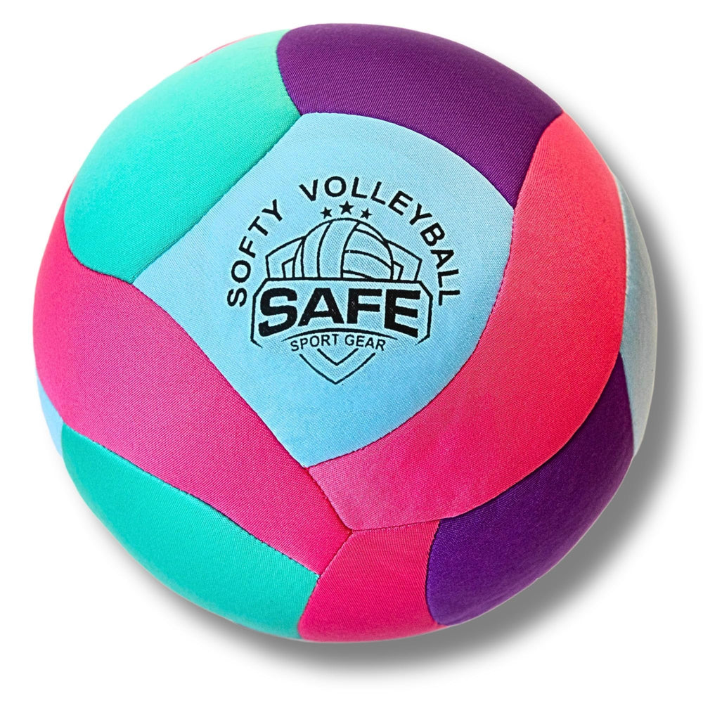 Safe Sport Gear balón frontal mostrando color teal y diseño suave