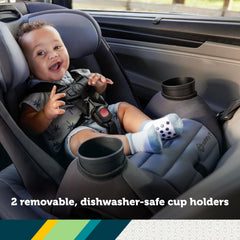 Safety 1st detalle del reposacabezas ajustable 5 posiciones para crecimiento seguro y comodidad