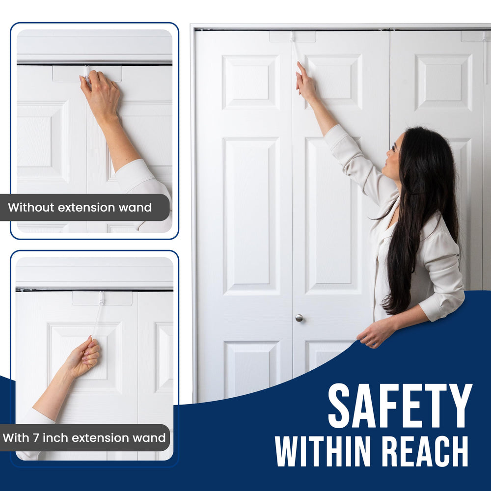 Safety Innovations varilla de extensión incluida para mayor accesibilidad