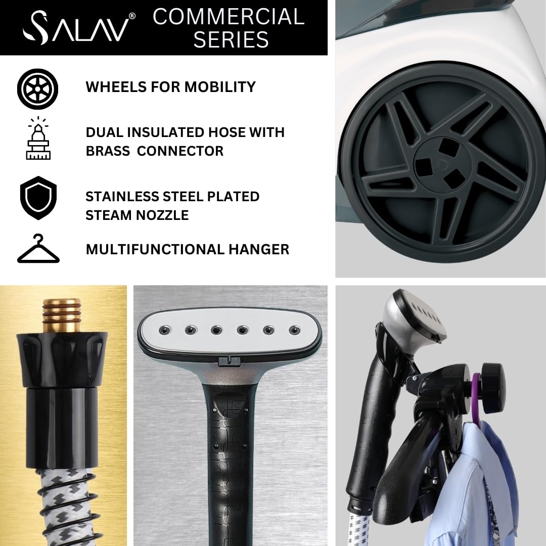 SALAV pedal de pie que permite activar vapor manos libres y mayor eficiencia
