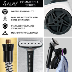 SALAV pedal de pie que permite activar vapor manos libres y mayor eficiencia