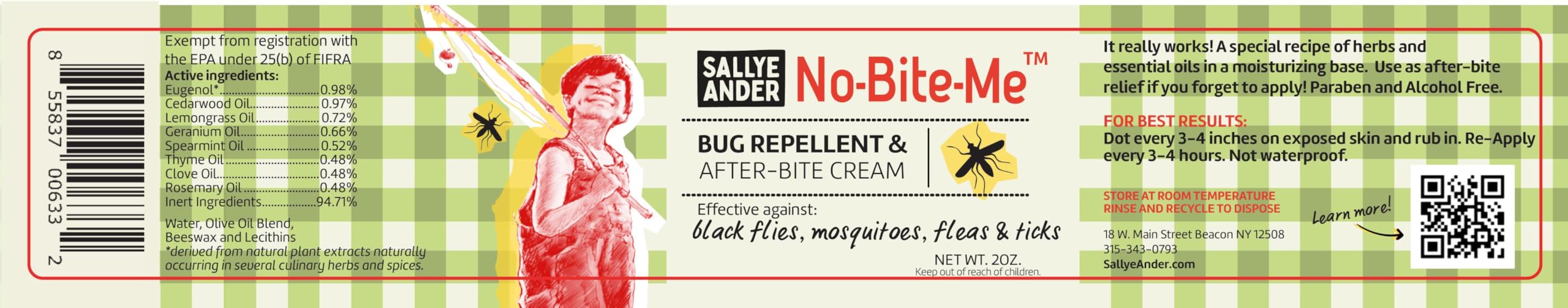 SALLYEANDER empaque con estética natural ideal como regalo consciente