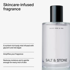 Salt & Stone aplicación en cuello y manos con sensación suave