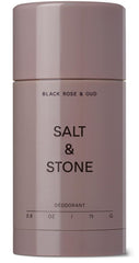 Salt & Stone envase frontal Black Rose & Oud mostrando etiqueta y tamaño
