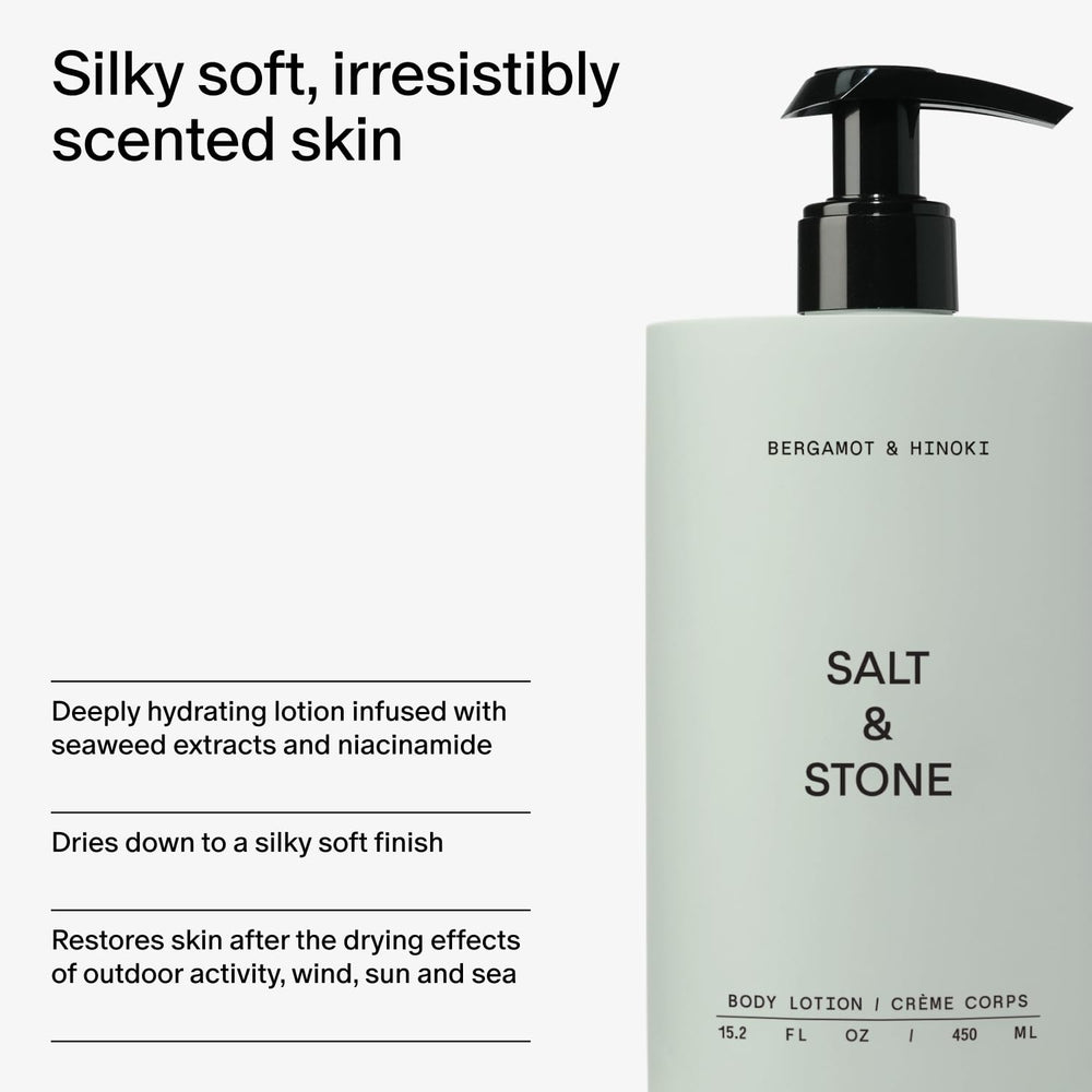Salt & Stone comparación de tamaño del bote para referencia práctica