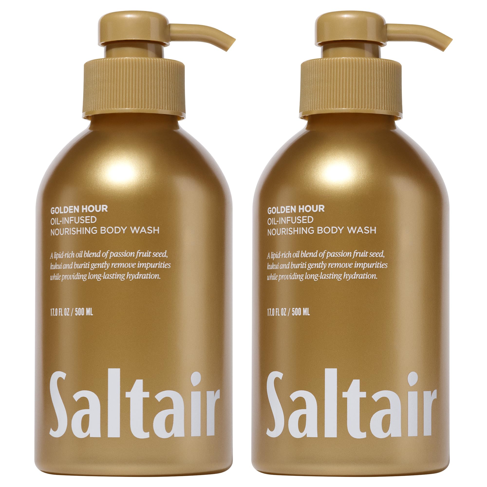 Saltair Golden Hour frontal del envase mostrando diseño y tamaño práctico