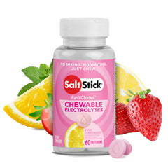 SaltStick envase frontal sabor limonada rosa muestra conveniencia