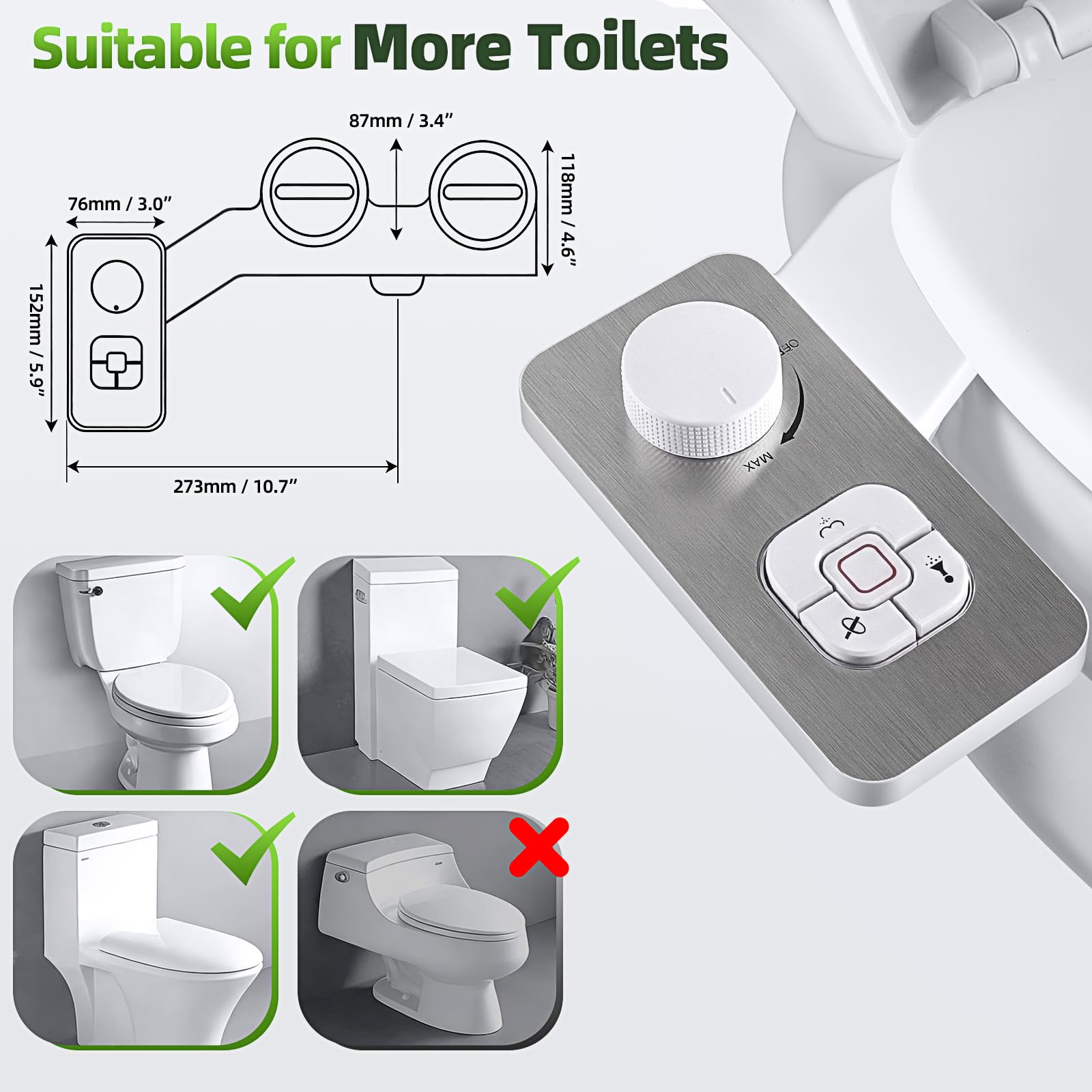 SAMODRA bidé en uso en ambiente de baño moderno demostrando facilidad