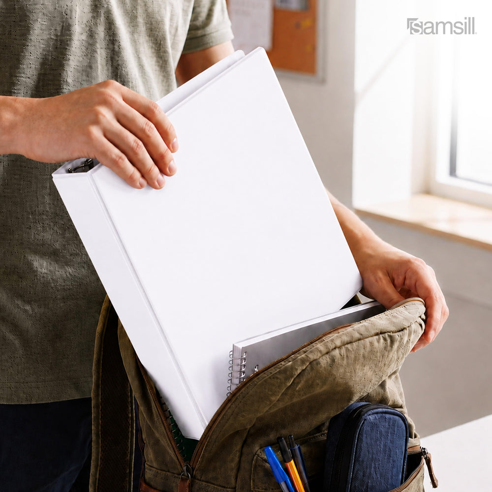 Samsill pack de cuatro unidades listo para organizar varias materias
