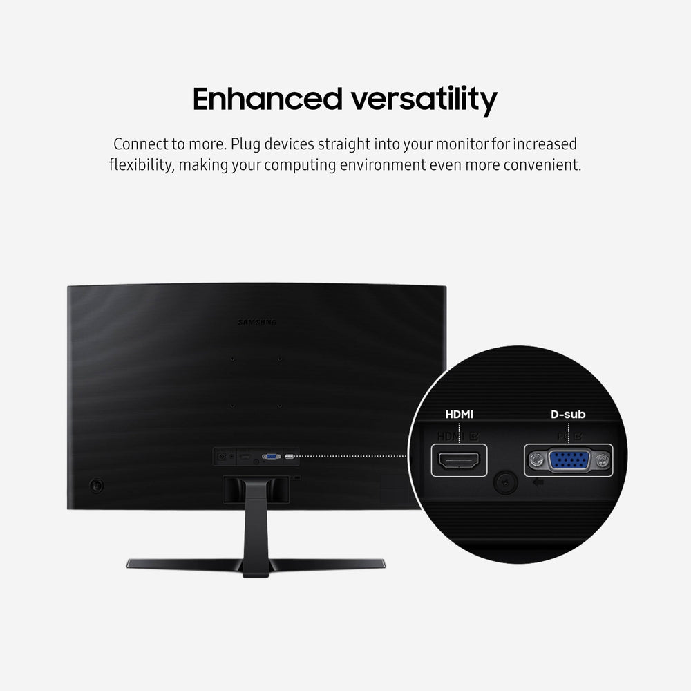 Samsung ángulo de visión que demuestra cobertura envolvente