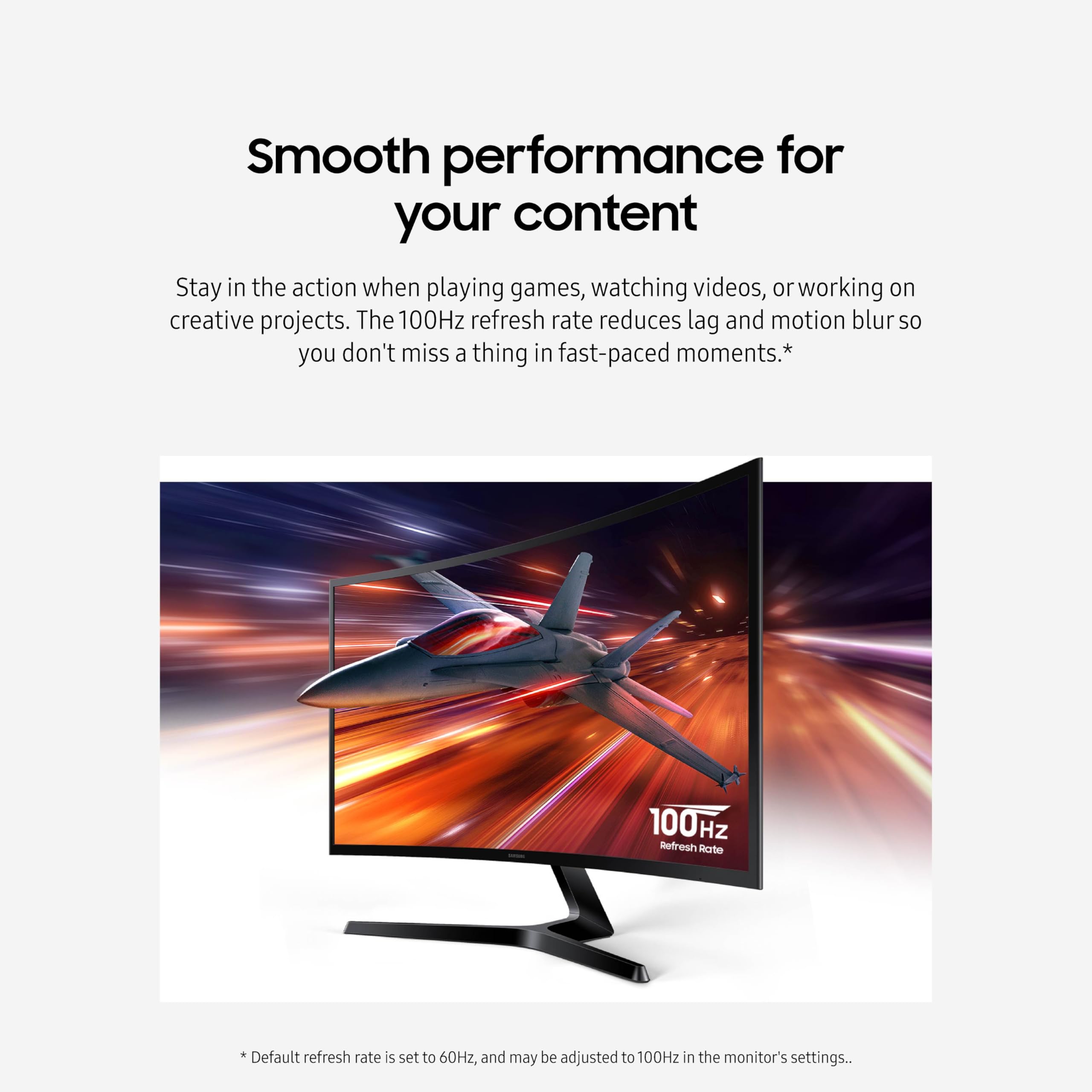 Samsung monitor en escritorio con setup productivo y cómodo