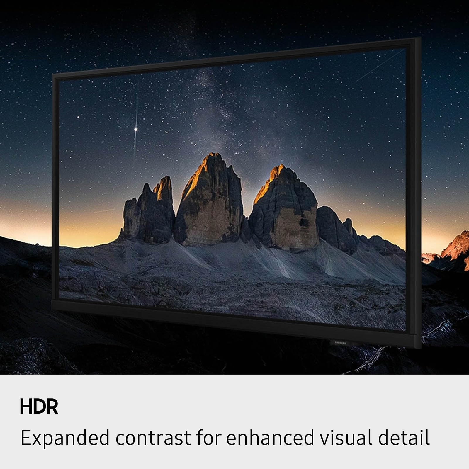 Samsung televisor detalle de puertos HDMI y USB para conectar dispositivos fácilmente
