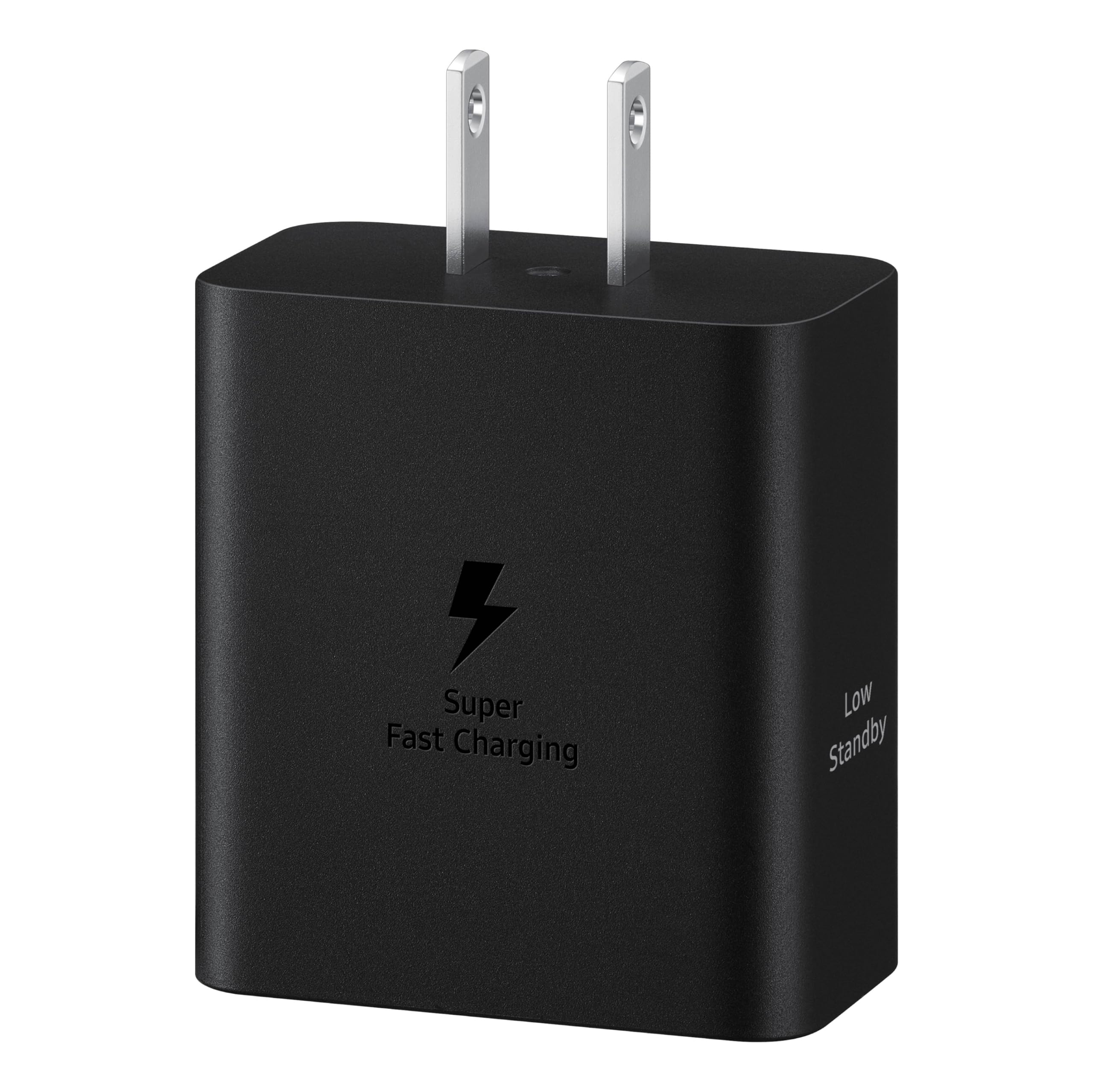 Samsung vista lateral con ambos puertos USB-C y conector para carga simultánea