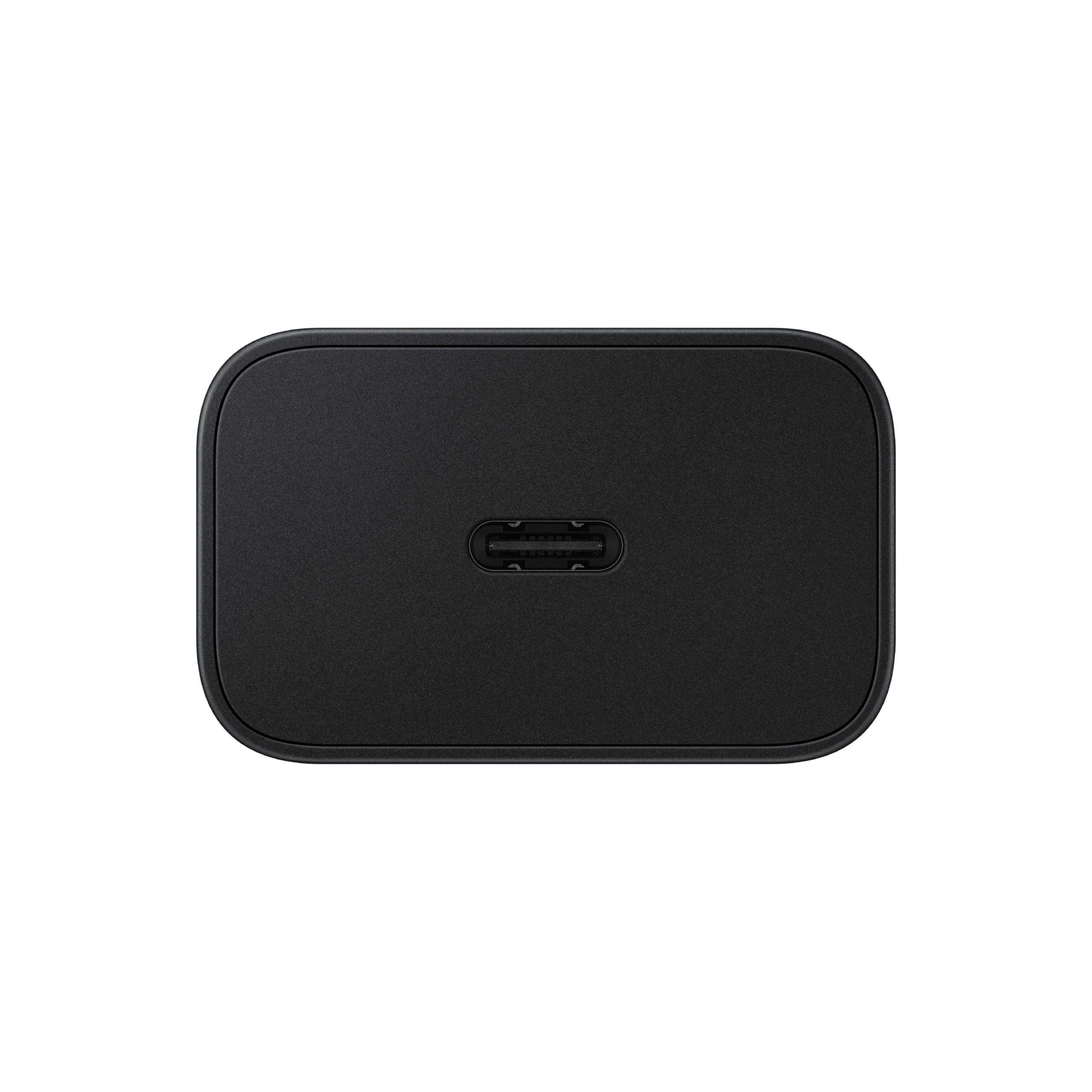 Samsung adaptador 25W alimentando varios dispositivos USB‑C simultáneamente